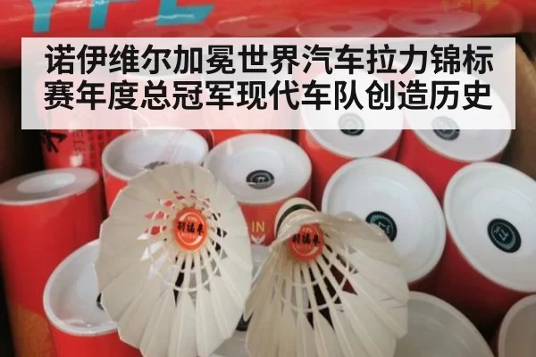 诺伊维尔加冕世界汽车拉力锦标赛年度总冠军现代车队创造历史